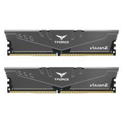 Team T-Force Vulcan Z 16GB DDR4 3600MHz CL18 RAM - Grey Aluminum Team T-Force Vulcan Z 16GB DDR4 3600MHz CL18 RAM - Grey Aluminum